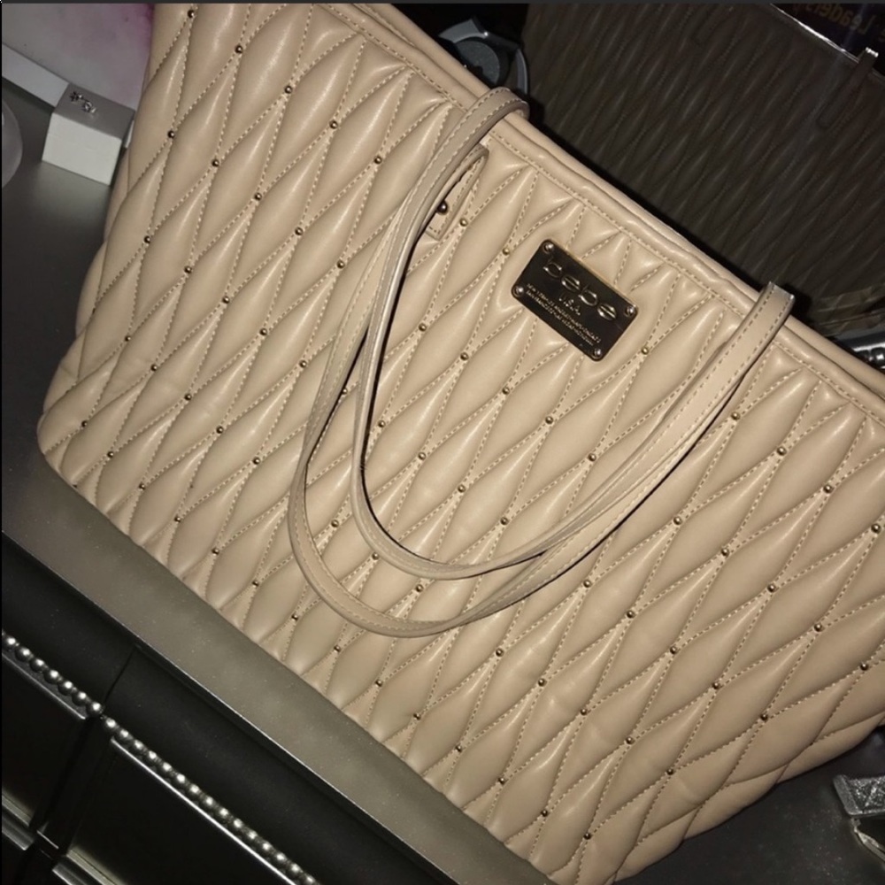 Quilted Bebe large tote bag